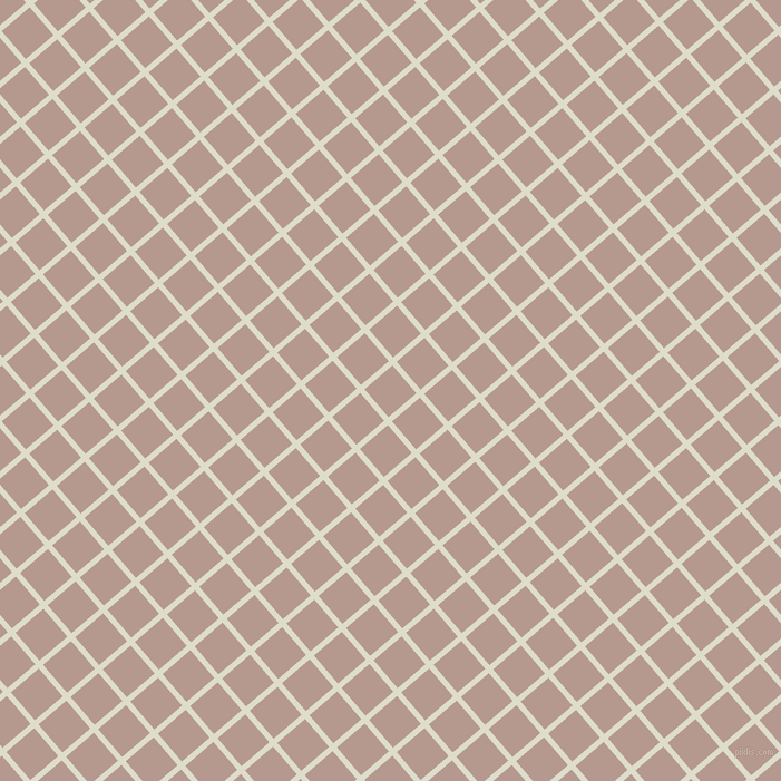 41/131 degree angle diagonal checkered chequered lines, 5 pixel line width, 33 pixel square size, Green White and Del Rio plaid checkered seamless tileable
