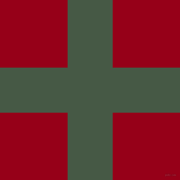 checkered chequered horizontal vertical lines, 144 pixel line width, 431 pixel square size, Grey-Asparagus and Carmine plaid checkered seamless tileable