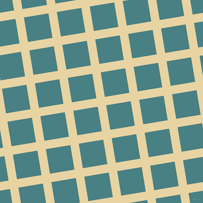 9/99 degree angle diagonal checkered chequered lines, 35 pixel lines width, 102 pixel square size, Hampton and Paradiso plaid checkered seamless tileable