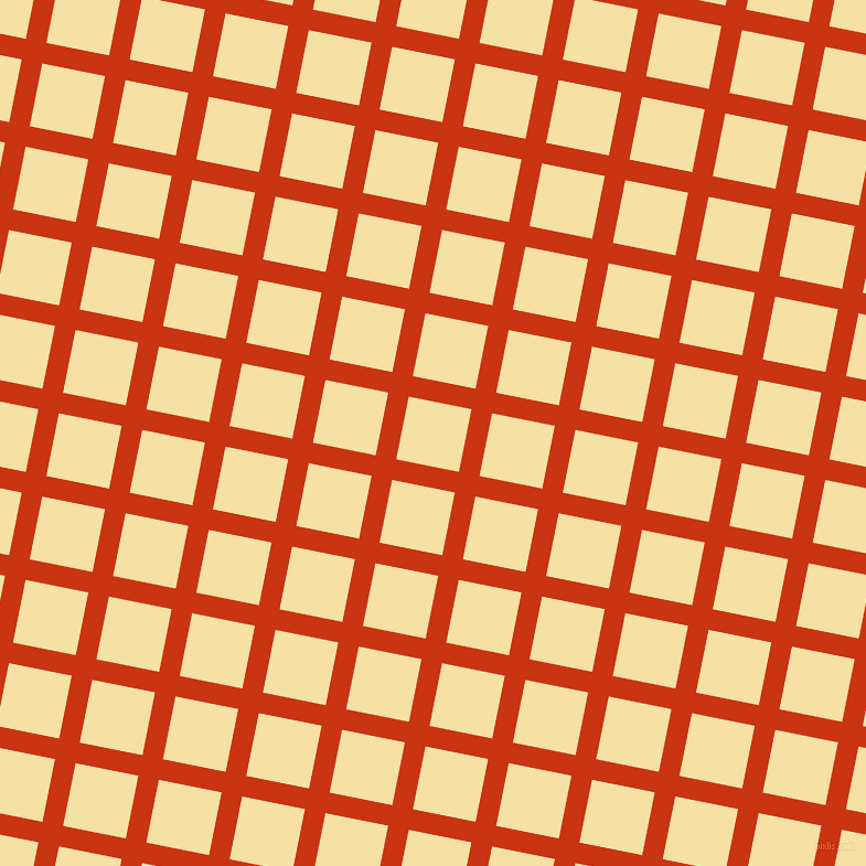 79/169 degree angle diagonal checkered chequered lines, 19 pixel lines width, 58 pixel square size, Harley Davidson Orange and Buttermilk plaid checkered seamless tileable