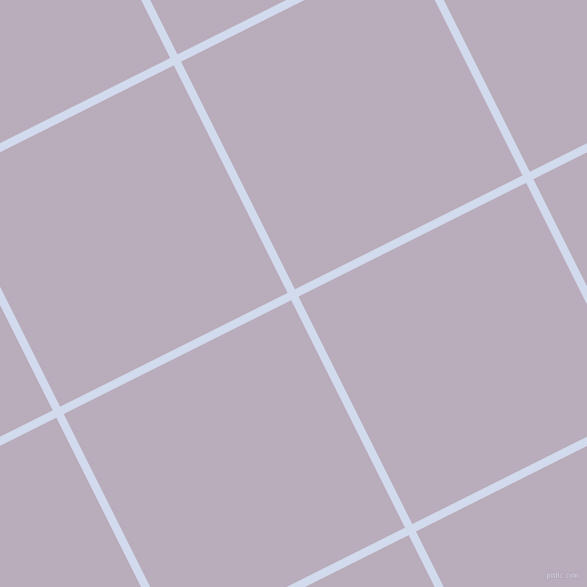 27/117 degree angle diagonal checkered chequered lines, 9 pixel line width, 280 pixel square size, Hawkes Blue and Lola plaid checkered seamless tileable
