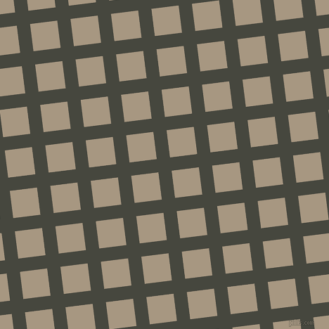 7/97 degree angle diagonal checkered chequered lines, 19 pixel lines width, 39 pixel square size, Heavy Metal and Bronco plaid checkered seamless tileable