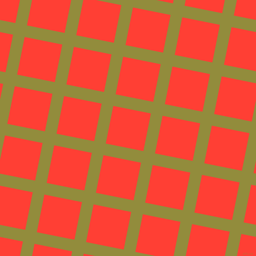 79/169 degree angle diagonal checkered chequered lines, 41 pixel line width, 133 pixel square size, Highball and Red Orange plaid checkered seamless tileable