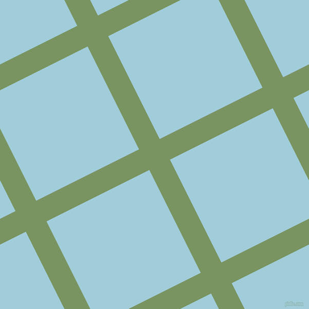 27/117 degree angle diagonal checkered chequered lines, 45 pixel lines width, 224 pixel square size, Highland and Regent St Blue plaid checkered seamless tileable