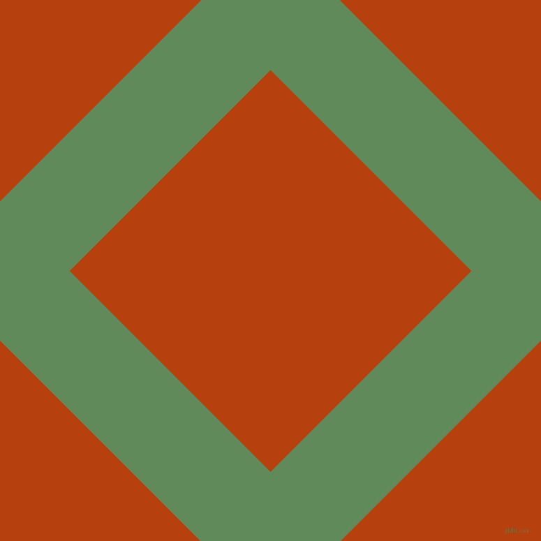 45/135 degree angle diagonal checkered chequered lines, 141 pixel line width, 407 pixel square size, Hippie Green and Rust plaid checkered seamless tileable