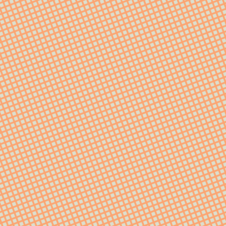 21/111 degree angle diagonal checkered chequered lines, 7 pixel lines width, 14 pixel square size, Hit Pink and Feta plaid checkered seamless tileable
