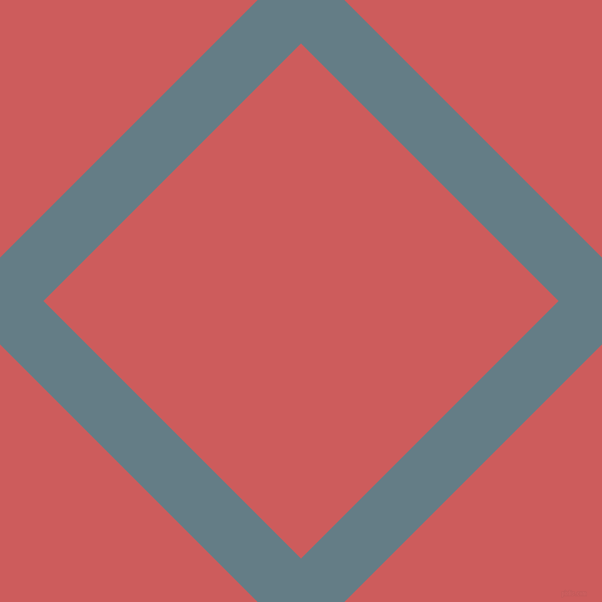 45/135 degree angle diagonal checkered chequered lines, 86 pixel lines width, 510 pixel square size, Hoki and Indian Red plaid checkered seamless tileable