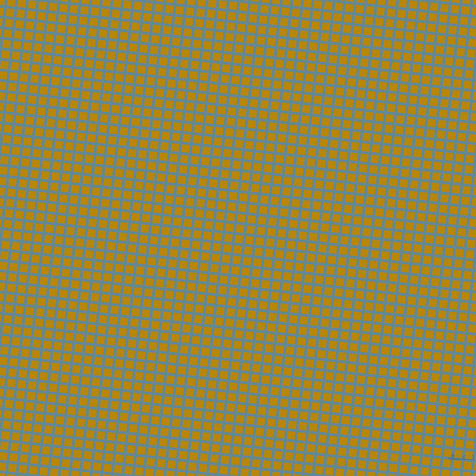 84/174 degree angle diagonal checkered chequered lines, 4 pixel lines width, 11 pixel square size, Horizon and Dark Goldenrod plaid checkered seamless tileable