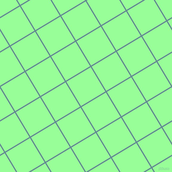 31/121 degree angle diagonal checkered chequered lines, 4 pixel lines width, 95 pixel square size, Horizon and Mint Green plaid checkered seamless tileable