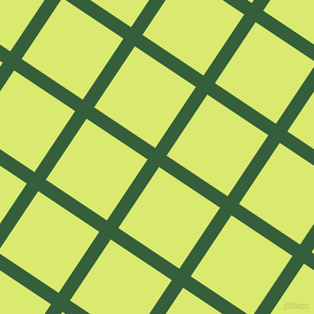 56/146 degree angle diagonal checkered chequered lines, 20 pixel lines width, 107 pixel square size, Hunter Green and Mindaro plaid checkered seamless tileable