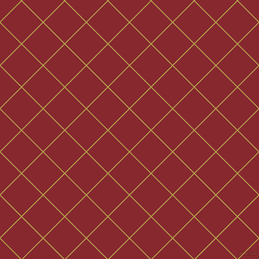 45/135 degree angle diagonal checkered chequered lines, 2 pixel line width, 58 pixel square size, Husk and Flame Red plaid checkered seamless tileable