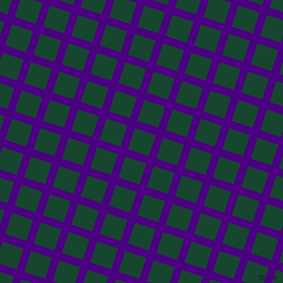 72/162 degree angle diagonal checkered chequered lines, 16 pixel lines width, 44 pixel square size, Indigo and Zuccini plaid checkered seamless tileable