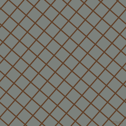 49/139 degree angle diagonal checkered chequered lines, 4 pixel lines width, 35 pixel square size, Irish Coffee and Boulder plaid checkered seamless tileable
