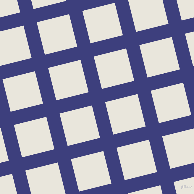 14/104 degree angle diagonal checkered chequered lines, 46 pixel line width, 113 pixel square size, Jacksons Purple and Narvik plaid checkered seamless tileable