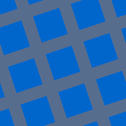 18/108 degree angle diagonal checkered chequered lines, 43 pixel line width, 96 pixel square size, Kashmir Blue and Navy Blue plaid checkered seamless tileable