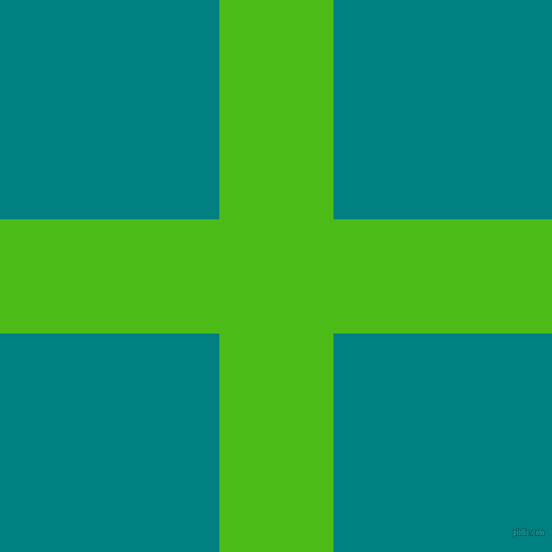 checkered chequered horizontal vertical lines, 128 pixel lines width, 491 pixel square size, Kelly Green and Teal plaid checkered seamless tileable
