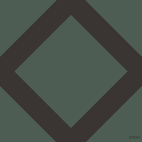 45/135 degree angle diagonal checkered chequered lines, 68 pixel line width, 266 pixel square size, Kilamanjaro and Feldgrau plaid checkered seamless tileable