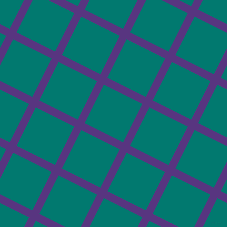 63/153 degree angle diagonal checkered chequered lines, 27 pixel lines width, 150 pixel square size, Kingfisher Daisy and Pine Green plaid checkered seamless tileable