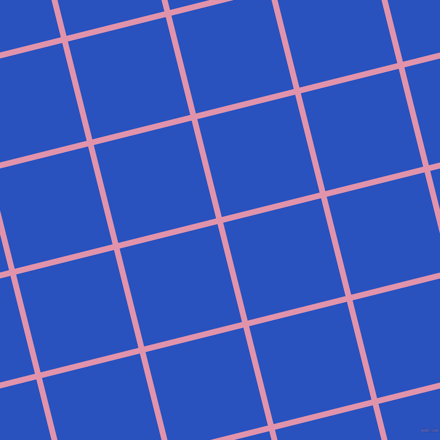 14/104 degree angle diagonal checkered chequered lines, 12 pixel lines width, 208 pixel square size, Kobi and Cerulean Blue plaid checkered seamless tileable
