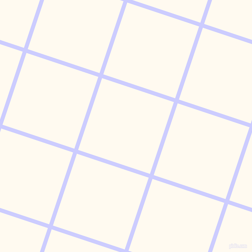 72/162 degree angle diagonal checkered chequered lines, 8 pixel line width, 152 pixel square size, Lavender Blue and Floral White plaid checkered seamless tileable