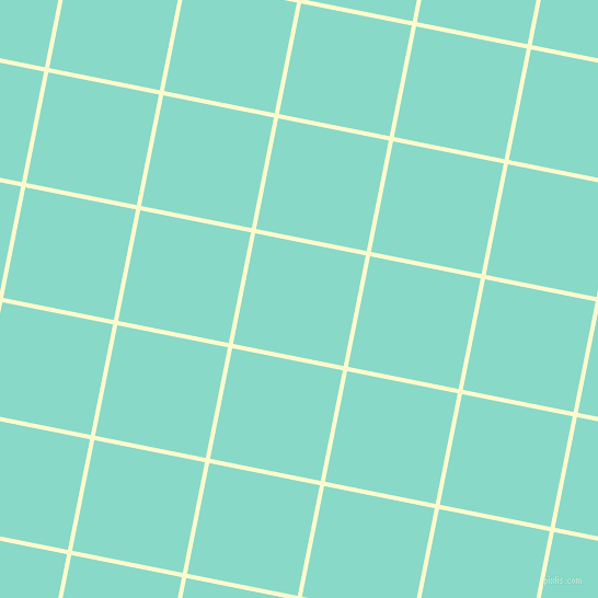 79/169 degree angle diagonal checkered chequered lines, 4 pixel lines width, 103 pixel square size, Lemon Chiffon and Riptide plaid checkered seamless tileable