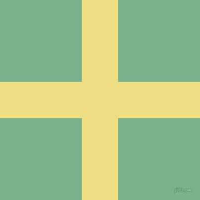 checkered chequered horizontal vertical lines, 73 pixel lines width, 330 pixel square size, Light Goldenrod and Bay Leaf plaid checkered seamless tileable