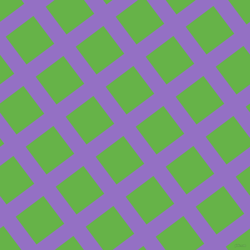 37/127 degree angle diagonal checkered chequered lines, 49 pixel lines width, 111 pixel square size, Lilac Bush and Apple plaid checkered seamless tileable