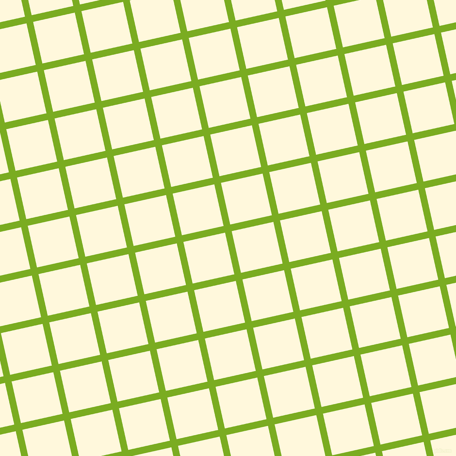 13/103 degree angle diagonal checkered chequered lines, 14 pixel lines width, 88 pixel square size, Lima and Corn Silk plaid checkered seamless tileable