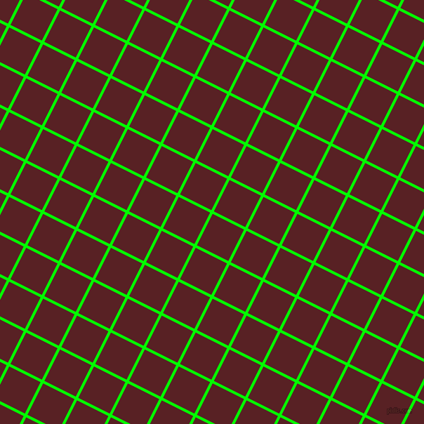63/153 degree angle diagonal checkered chequered lines, 4 pixel line width, 50 pixel square size, Lime and Burnt Crimson plaid checkered seamless tileable