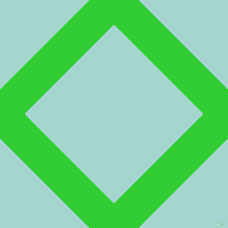 45/135 degree angle diagonal checkered chequered lines, 110 pixel lines width, 406 pixel square size, Lime Green and Sinbad plaid checkered seamless tileable