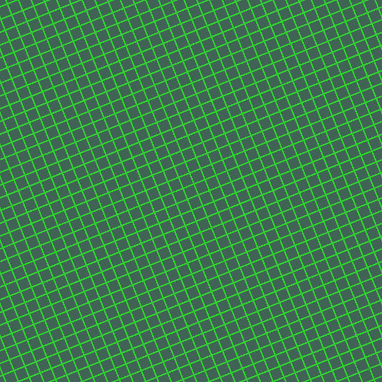 22/112 degree angle diagonal checkered chequered lines, 3 pixel lines width, 20 pixel square size, Lime Green and Stromboli plaid checkered seamless tileable