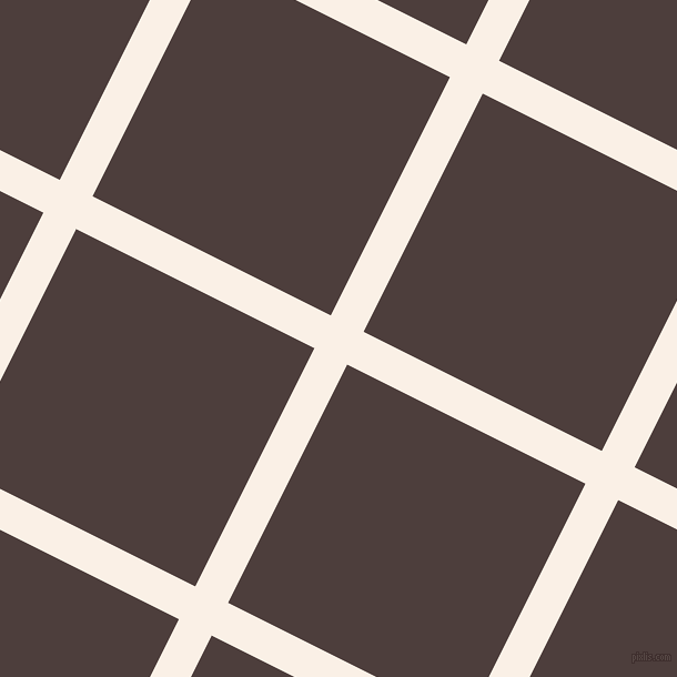 63/153 degree angle diagonal checkered chequered lines, 33 pixel lines width, 240 pixel square size, Linen and Crater Brown plaid checkered seamless tileable