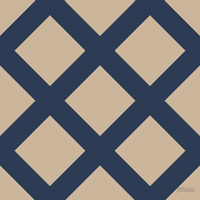 45/135 degree angle diagonal checkered chequered lines, 42 pixel lines width, 102 pixel square size, Madison and Vanilla plaid checkered seamless tileable