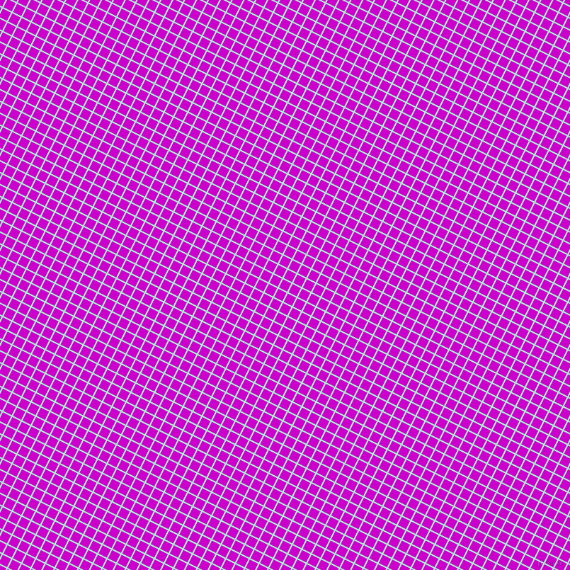 63/153 degree angle diagonal checkered chequered lines, 2 pixel line width, 13 pixel square size, Magic Mint and Deep Magenta plaid checkered seamless tileable
