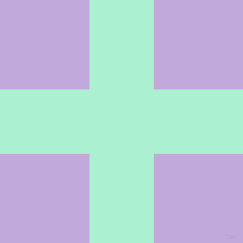 checkered chequered horizontal vertical lines, 211 pixel lines width, 585 pixel square size, Magic Mint and Perfume plaid checkered seamless tileable