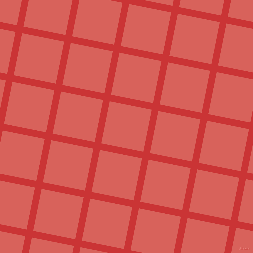79/169 degree angle diagonal checkered chequered lines, 23 pixel line width, 146 pixel square size, Mahogany and Roman plaid checkered seamless tileable