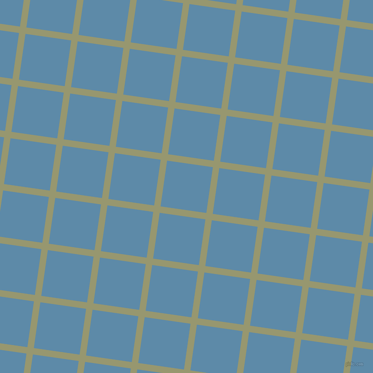 82/172 degree angle diagonal checkered chequered lines, 13 pixel line width, 93 pixel square size, Malachite Green and Air Force Blue plaid checkered seamless tileable