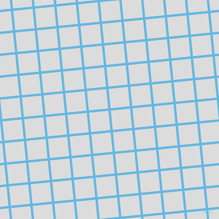 6/96 degree angle diagonal checkered chequered lines, 8 pixel lines width, 66 pixel square size, Malibu and Gainsboro plaid checkered seamless tileable