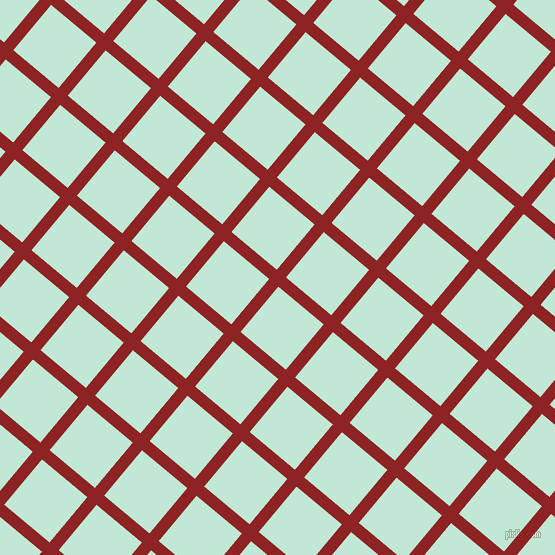 50/140 degree angle diagonal checkered chequered lines, 12 pixel lines width, 59 pixel square size, Mandarian Orange and Aero Blue plaid checkered seamless tileable