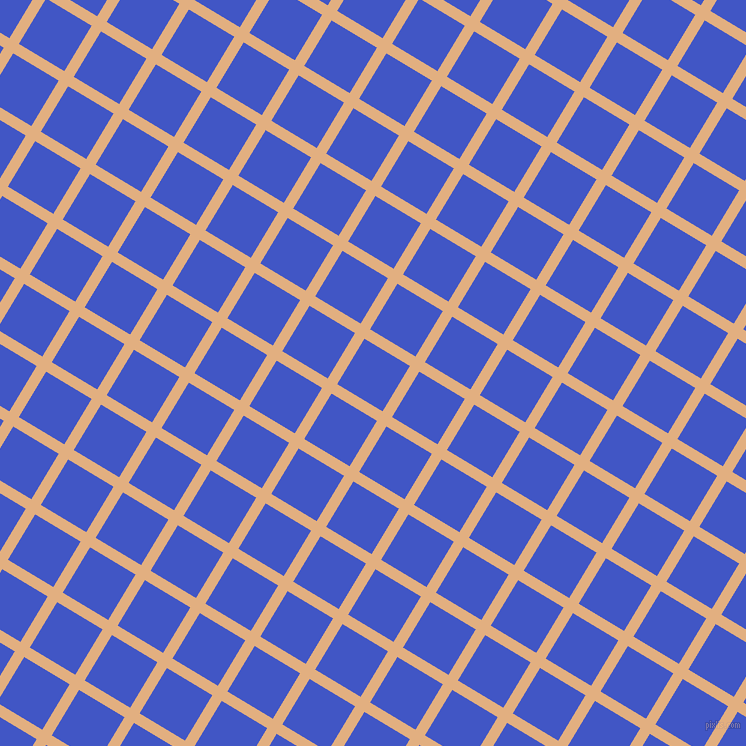 59/149 degree angle diagonal checkered chequered lines, 11 pixel lines width, 53 pixel square size, Manhattan and Free Speech Blue plaid checkered seamless tileable