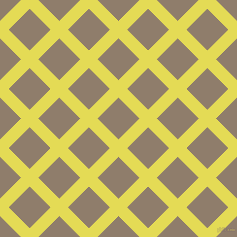 45/135 degree angle diagonal checkered chequered lines, 25 pixel line width, 60 pixel square size, Manz and Squirrel plaid checkered seamless tileable