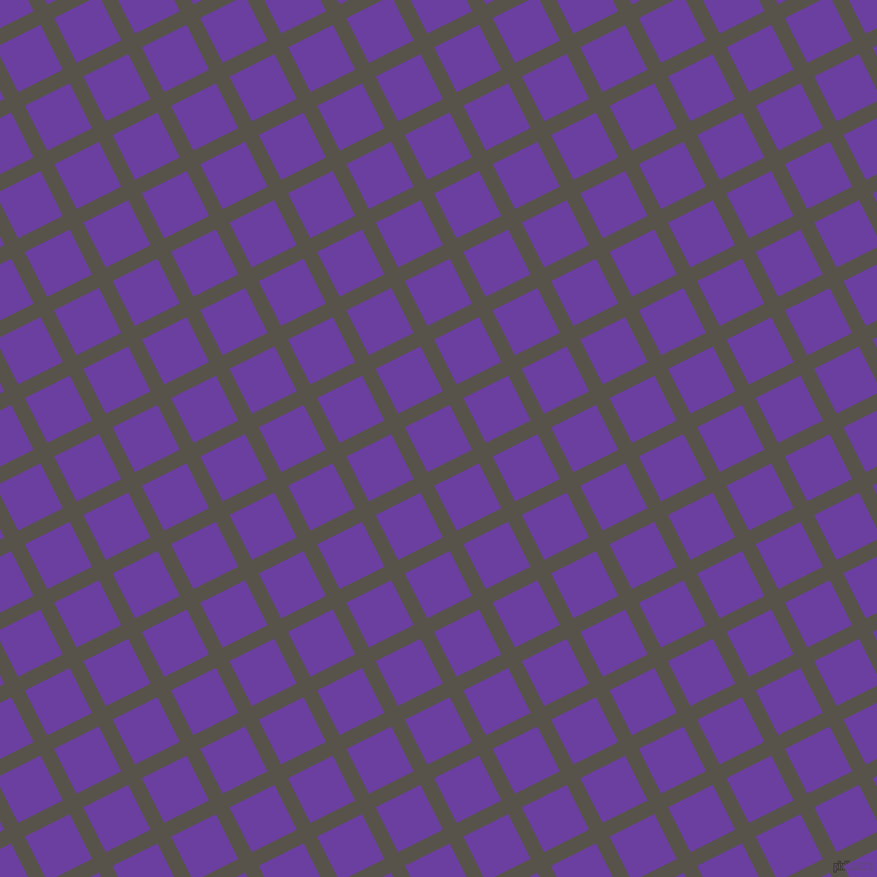 27/117 degree angle diagonal checkered chequered lines, 14 pixel lines width, 46 pixel square size, Masala and Royal Purple plaid checkered seamless tileable