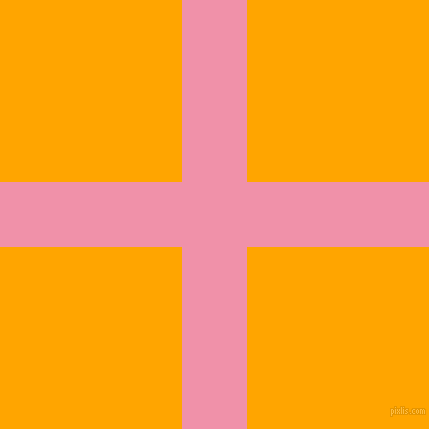 checkered chequered horizontal vertical lines, 65 pixel line width, 364 pixel square size, Mauvelous and Orange plaid checkered seamless tileable