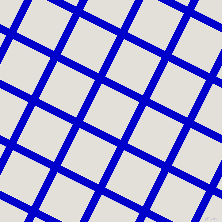 63/153 degree angle diagonal checkered chequered lines, 25 pixel lines width, 137 pixel square size, Medium Blue and Vista White plaid checkered seamless tileable