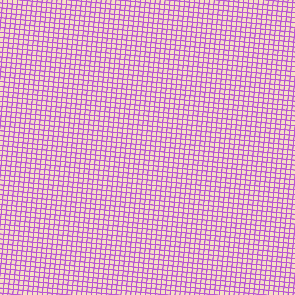 84/174 degree angle diagonal checkered chequered lines, 4 pixel line width, 13 pixel square size, Medium Orchid and Sazerac plaid checkered seamless tileable