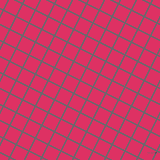 63/153 degree angle diagonal checkered chequered lines, 5 pixel lines width, 45 pixel square size, Mid Grey and Cerise plaid checkered seamless tileable