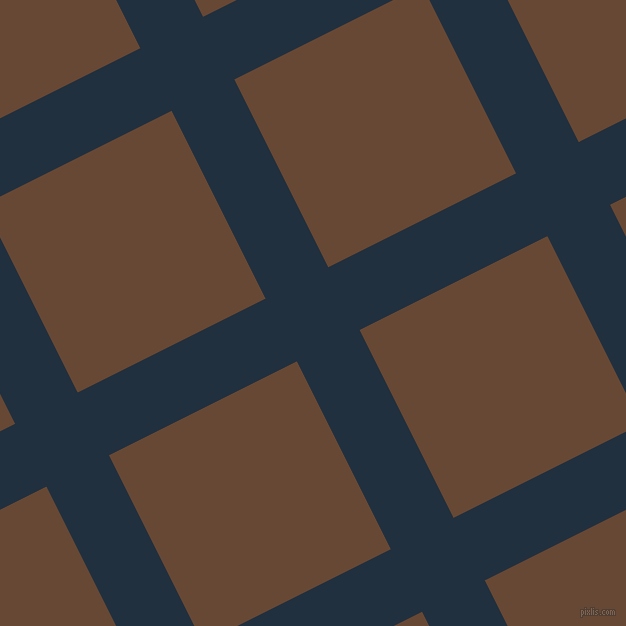 27/117 degree angle diagonal checkered chequered lines, 70 pixel line width, 210 pixel square size, Midnight and Jambalaya plaid checkered seamless tileable