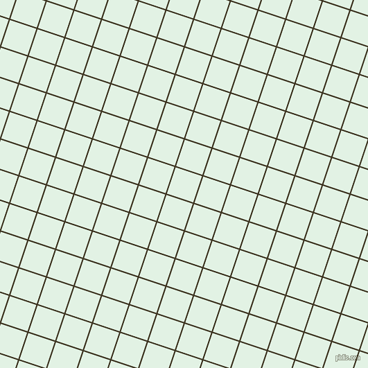 72/162 degree angle diagonal checkered chequered lines, 2 pixel lines width, 40 pixel square size, Mikado and Frosted Mint plaid checkered seamless tileable
