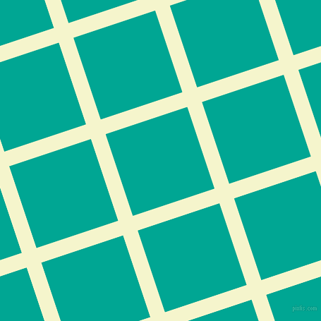 18/108 degree angle diagonal checkered chequered lines, 22 pixel line width, 122 pixel square sizeMimosa and Persian Green plaid checkered seamless tileable