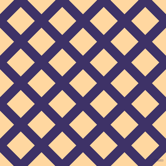 45/135 degree angle diagonal checkered chequered lines, 33 pixel lines width, 69 pixel square size, Minsk and Frangipani plaid checkered seamless tileable